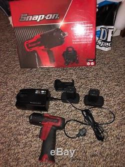 Snap on tools 3/8 drive Micro Lithium Impact wrench CT761a cordless 14.4v With Bag
