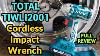 Total Tiwli2001 Cordless Impact Wrench Buka Lock Nut